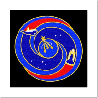 Black Panther Art - NASA Space Badge 124 Posters and Art